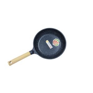 28CM Non Stick Ceramic Coated Frying Pan Kitchenware Cooking Round Roti Egg Chapati Pan- Black