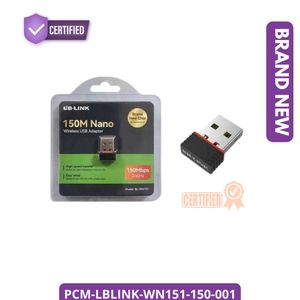 Lb Link LB-LINK Nano USB Wi-Fi Adapter 150Mbps Wireless N USB 2.0 Network Adapter for Desktop & Laptop - Brand New