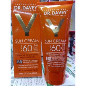 Dr Davey Sun Screen Cream SPF 60+ UVB & UVA 