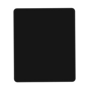 Mouse Pad with Stitched Edge, Non-Slip Rubber Base, Premium-Textured and Waterproof Mousepad for Computers, Laptop, Office & Home-Black