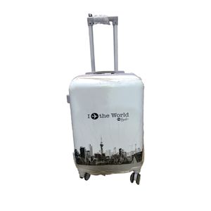Prosperity White Water Repellent Travel Suitcase With Durable Material