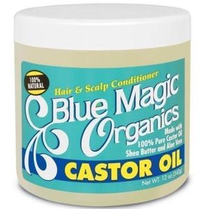 Blue Magic  Castor Oil Hair and Scalp Conditioner with shea butter ,castor oil & aloe vera-340g