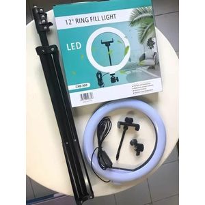 New Studio Camera Ring Light Photo Phone Video Light Lamp With Tripods Selfie Stick Ring Fill