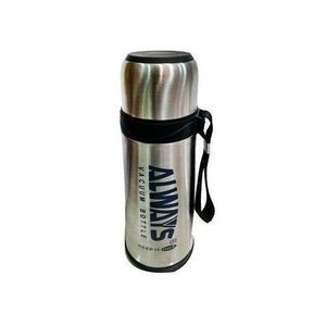 Hot & Cold Unbreakable Stainless Steel Flask 1L-Silver