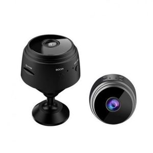 Mini Spy Secret Camera WiFi Wireless with Audio - Black.