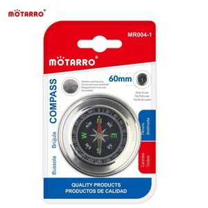 MOTARRO Portable Compass Aluminum Lightweight New Outdoor Camping Hiking Portable Pocket Compass
