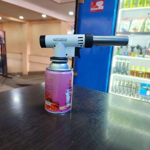 gas lighter blue flame