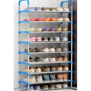 Shoe rack- blue