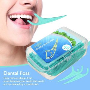 disposable dental floss picks and toothpicks