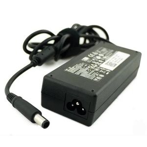 DELL 19.5V-2.31A 65W Big Pin Laptop Charger Adapter- Black