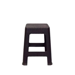 Plstick Square Rigid Comfortable 4leget Stool