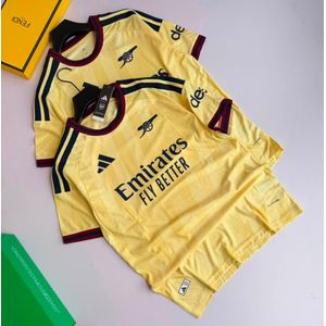 Arsenal FC 2026/27 Third Jersey - Yellow.