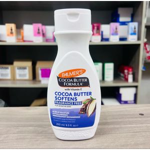 Palmer Cocoa Butter Softening Lotion – Fragrance-Free & Hypoallergenic –