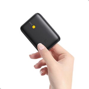 VOLTME Hypercore Lite 10000mAh Power Bank 22.5W PD & QC 3.0 Fast Charging Ultra-Compact Mini Portable Charger with USB-C In/Out & USB-A battery pack for iPhone 17/16/15, iPad - Black