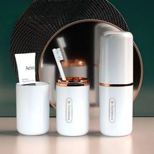 Multi Functional Portable Travel Brush Cup Travel Brush