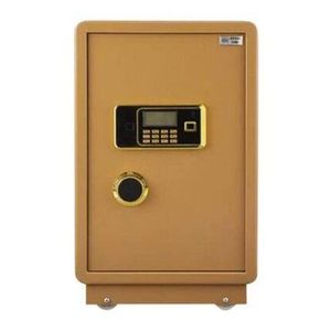 large, heavy-duty electronic safety box designed for home or commercial security.
