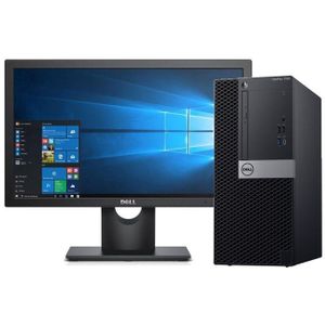 DELL REFURBISHED Complete Set MT Optiplex Intel(R) Core(TM) i5 6th gen 8GB RAM 256GB SSD With 22 inch Monitor