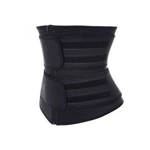 Slimming Sweat Waist Trainer Corset For Women Trimmer Belts- Black.