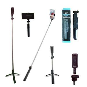 Q07 Selfie Stick With Bluetooth Remote Control - Selfie Stick