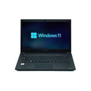 Toshiba Dynabook Tecra, Intel Celeron,4GB RAM, 128 GB SSD, 14” Windows 11 Pro, Black-Refurbished