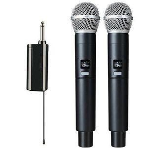 Professional Universal Dual Wireless Microphone System.
