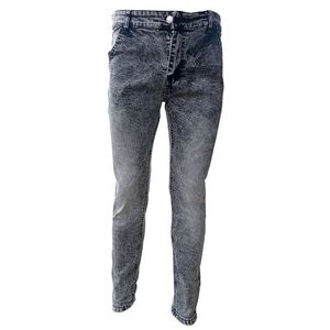 6 colors Autumn Men Gray Straight-leg Jeans Business Casual Cotton