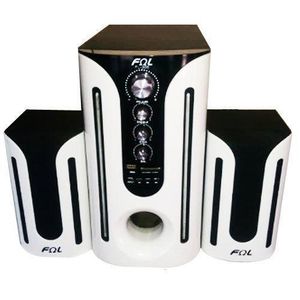 Fql FOL 2in1 Bluetooth,Home Theatre Speaker System - White,Black