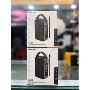 Porodo Flator 4,000mAh Car Tire Inflator with Pressure Display 