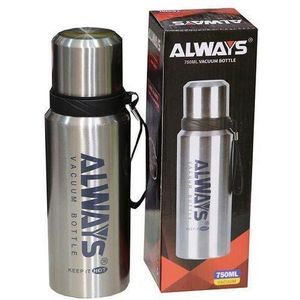 Always 1L Portable Flask- Steel
