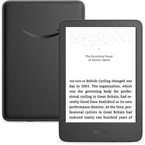 Amazon  Kindle 11th Gen(16 GB) - Lightest and most compact Kindle, with glare-free display, faster page turns, adjustable front light, and long battery life - Black