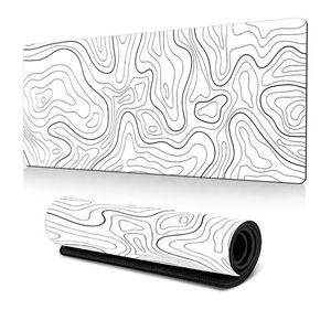 Abstract Mouse Pad Gamer Office Computer Desk Mat, Size:300 x 800 x 2mm