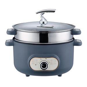 SU TAI Multifunctional Electric Hot Pot - Grey Silver 