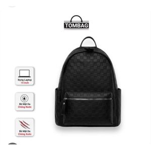 Genevieve Ladies Fashionable Backpack - Black.