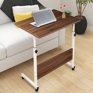 Ergonomic Movable Table Laptop Desk with Wheels - multi