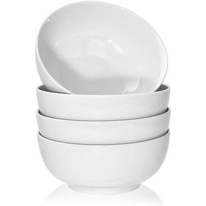 Other 6 Pieces of Soup & Cereal Bowls - White