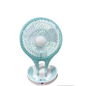 Portable Led Light With Mini Fan 3 Gears 24 Hours Battery Reading Bed Side Lamp