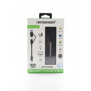 Haysenser SSD M.2 NGFF & NVMe USB 3.2 Gen 2