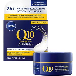 NIVEA Q10 Plus Anti-Wrinkle Face Night Cream (50 ml)