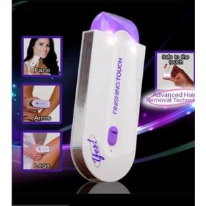Portable Rechargeable USB Finishing Touch Painless Hair Removal Tool, 