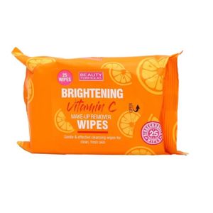 Beauty Formulas Brightening Vitamin C Make-up Remover  Wipes -25