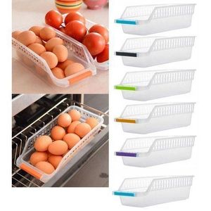 4 Pack Refrigerator Storage Organiser Box, Drawers, Pantry Container, Clear