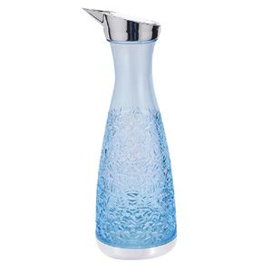 500Mls Acrylic Water Carafes with Lid, Transparent Juice Pitcher Water Jug, Wine Beverage Container for Water Juice Tea