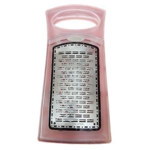 Multi Function 3 Blade Grater For Vegetables Potato Shredder Cheese Cutter - Silver.