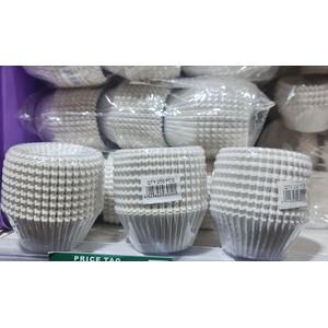 Paper cupcakes 250pcs -white