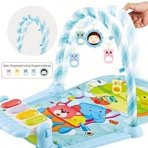 1 Piece Musical Baby Fitness Play Mat with Piano Pedal, Toy
