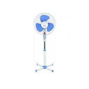 Electric Stand Fan Energy Saving With Variable Speed - White, Blue