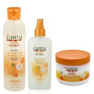 Cantu 3 in 1Care For Kids Shampoo + Detangler + Leave-in Conditioner
