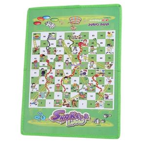 Snake Ladder Board Game Set Flight Chess Educational jogos juegos