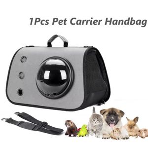 Breathable and portable pet backpack, foldable travel backpack for dogs and cats, small pet backpack (weighing under 7.5 kg).