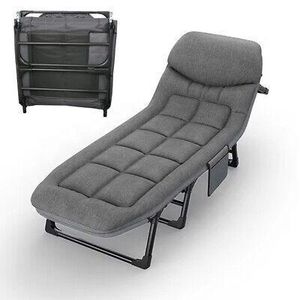 Portable outdoor travel folding bed